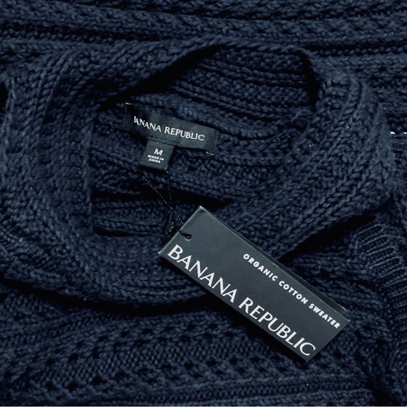 NWT Banana Republic Knit Sweater Tank Tamra Dark Navy Blue NEW - Picture 10 of 16